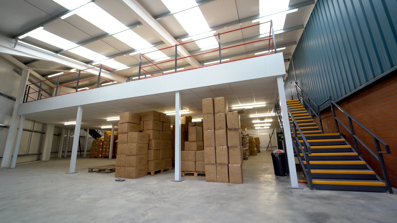 Mezzanine Floor Fabrication completed