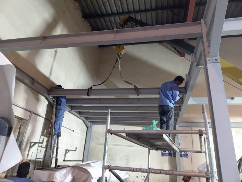 Mezzanine Floor Work image