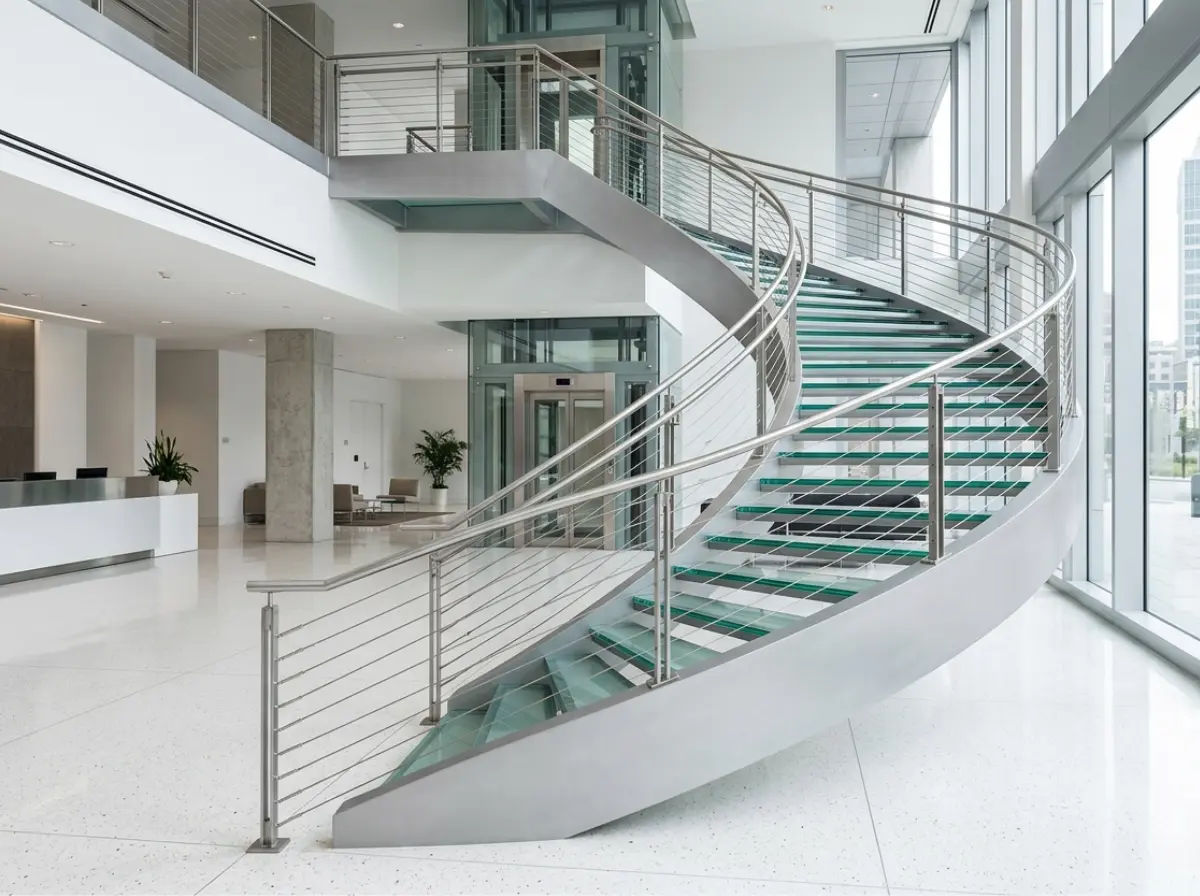 Leading Staircase Manufacturers in Sharjah - Alshaheen Steel