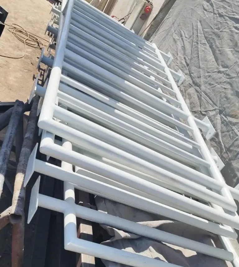 Steel handrail work image By Alshaheen Steel