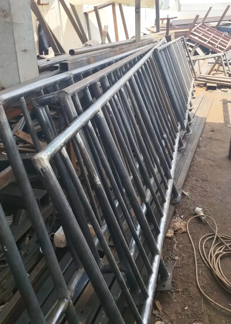 Steel Handrails fabrication by Alshaheen steel image